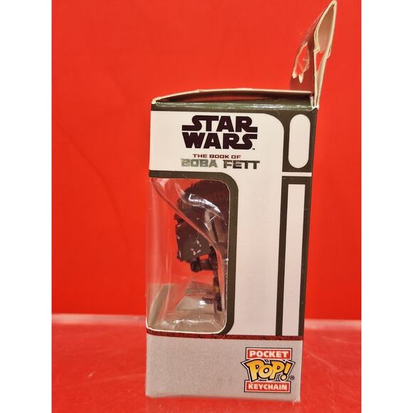 Funko Pop! Star Wars BOBA FETT Pocket Pop Vinyl Figure Keychain NEW - Picture 4 of 7